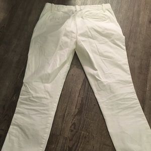 Women’s white chinos from Gap